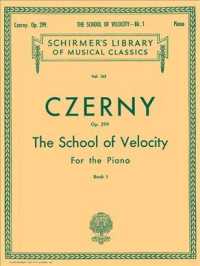 School of Velocity, Op. 299 : Book 1, Sheet Music