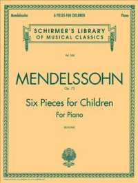 6 Pieces for Children, Op. 72 : Sheet Music