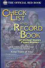 The Official Red Book Check List and Record Book of United States Paper Money