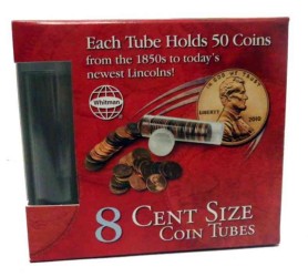 Cent Coin Tube Cube : 8 Count （BOX）