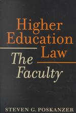 Higher Education Law : The Faculty