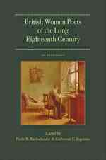長い１８世紀のイギリス女性詩人詞華集<br>British Women Poets of the Long Eighteenth Century : An Anthology