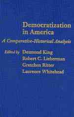 アメリカの民主化：比較歴史分析<br>Democratization in America : A Comparative-Historical Analysis