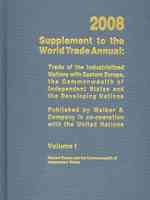 Supplement to the World Trade Annual 2008 (5-Volume Set) (World Trade Annual Supplements) 〈1-5〉 （BOX）