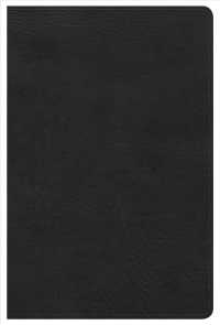 Holy Bible : Holman Christian Standard, Ultrathin Reference Bible, Black Leathertouch （LEA）