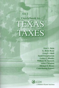 2013 Guidebook to Texas Taxes
