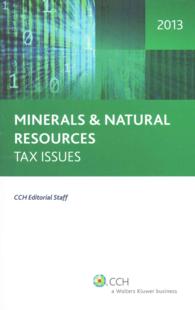 Minerals & Natural Resources Tax Issues 2013