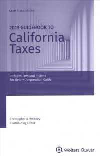 Guidebook to California Taxes 2019 (Guidebook to California Taxes)