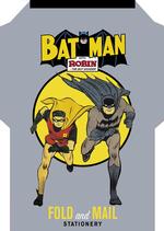 Batman and Robin : Fold and Mail Stationery