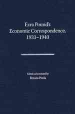 エズラ・パウンドの経済書簡集1933-1940年<br>Ezra Pound's Economic Correspondence, 1933-1940