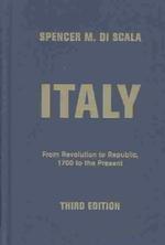 Italy : From Revolution to Republic, 1700 to the Present （3 SUB）