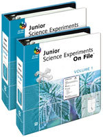 Junior Science Experiments on File& #153; 2-Volume Set : New Edition