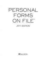 Personal Forms on File, 2011 (Personal Forms on File Update) （UNBND）