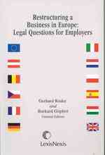Restructuring a Business in Europe : Legal Questions for Employers