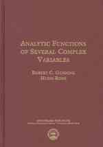 解析的多変数複素関数<br>Analytic Functions of Several Complex Variables (AMS Chelsea Publishing) 〈Vol. 368〉