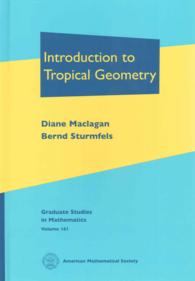 Introduction to Tropical Geometry (Graduate Studies in Mathematics)