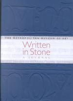 Written in Stone Journal Blue : Medieval Writing