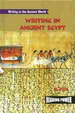 Writing in Ancient Egypt
