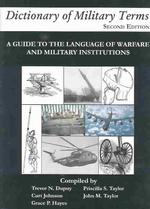 Dictionary of Military Terms (Specialized Dictionaries) （2ND）