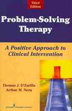 Problem-Solving Therapy/ Solving Life's Problems (2-Volume Set) （3 PCK）