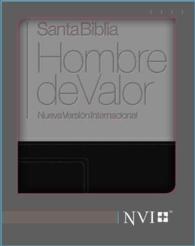 Santa Biblia Hombre de Valor NVI / NIV Holy bible man of courage : Nueva Version Internacional, Italiana a Dos Tonos Gris Claro/negro, Se El Hombre Qu （LEA）