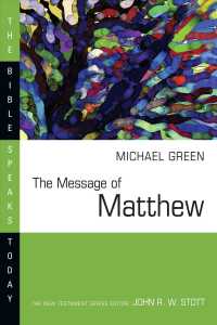 The Message of Matthew : The Kingdom of Heaven (Bible Speaks Today)