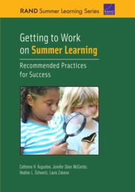 Getting to Work on Summer Learning : Recommended Practices for Success