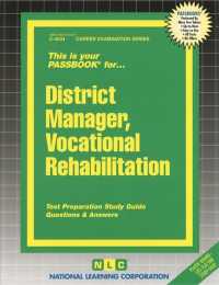 District Manager, Vocational Rehabilitation