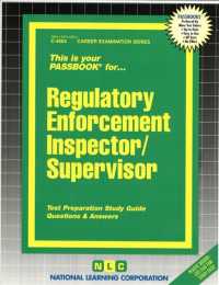 Regulatory Enforcement Inspector/Supervisor (Career Series (Natl Learning Corp))