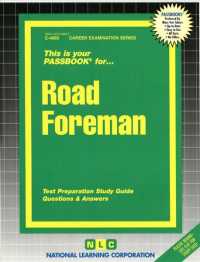 Road Foreman (Career Series (Natl Learning Corp))