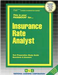 Insurance Rate Analyst (Career Series (Natl Learning Corp))