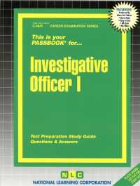 Investigative Officer (Passbooks Study Guide: Career Examination) 〈1〉 （SPI STG）