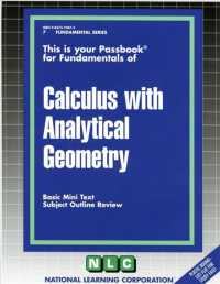 Calculus with Analytical Geometry (Passbooks Study Guide: Fundamental) （SPI STG）