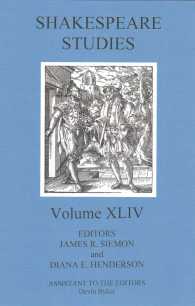 Shakespeare Studies, Volume 44
