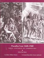 Paradise Lost, 1668-1968 : Three Centuries of Commentary