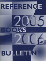Reference Books Bulletin : 2005-2006 (Reference Books Bulletin)