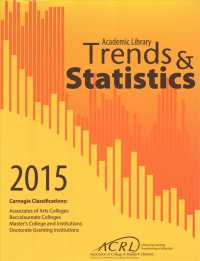Academic Library Trends and Statistics 2015 : Carnegie Classifications: Associates of Arts Colleges, Baccalaureate Colleges, Masters College and Insti