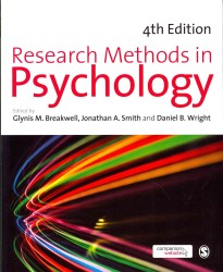 心理学調査法（第４版）<br>Research Methods in Psychology （4TH）
