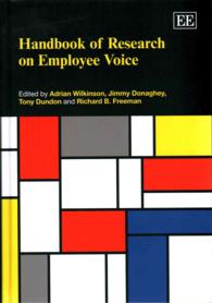 Handbook of Research on Employee Voice (Research Handbooks in Business and Management series)