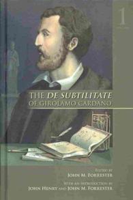 The De Subtilitate of Girolamo Cardano (2-Volume Set) (Medieval and Renaissance Texts and Studies)