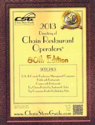 Directory of Chain Restaurant Operators 2013 (Directory of Chain Restaurant Operators) （80）
