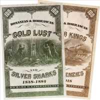 Bonanzas & Borrascas (2-Volume Set) : Cooper Kings & Stock Frenzies 1885-1918 / Gold Lust & Silver Sharks 1848-1884 (Western Lands and Waters) （PCK）
