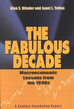 アラン・Ｓ．ブラインダ－／ジャネット・Ｌ．イェレン『良い政策 悪い政策　１９９０年代アメリカの教訓』(原書)<br>The Fabulous Decade : Macroeconomic Lessons from the 1990's