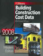 Building Construction Cost Data, Western Edition (Building Construction Cost Data Western Edition) （21 Annual）