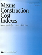 2008 Means Construction Cost Index (Means Construction Cost Indexes)