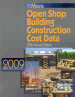 Open Shop Building Construction Cost Data (Means Open Shop Building Construction Costs Data) （25 Annual）