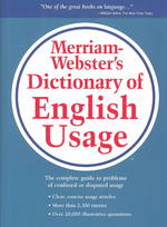 語学・辞書・学習参考書 Webster's Dictionary of English Usage Merriam-Webster's Dictionary of English Usage - 紀伊國屋書店ウェブ
