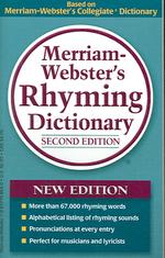 Merriam-Webster's Rhyming Dictionary （2ND）