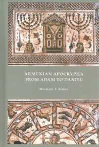 Armenian Apocrypha from Adam to Daniel -- Hardback
