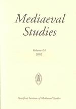 Mediaeval Studies 2002 (Mediaeval Studies) 〈64〉